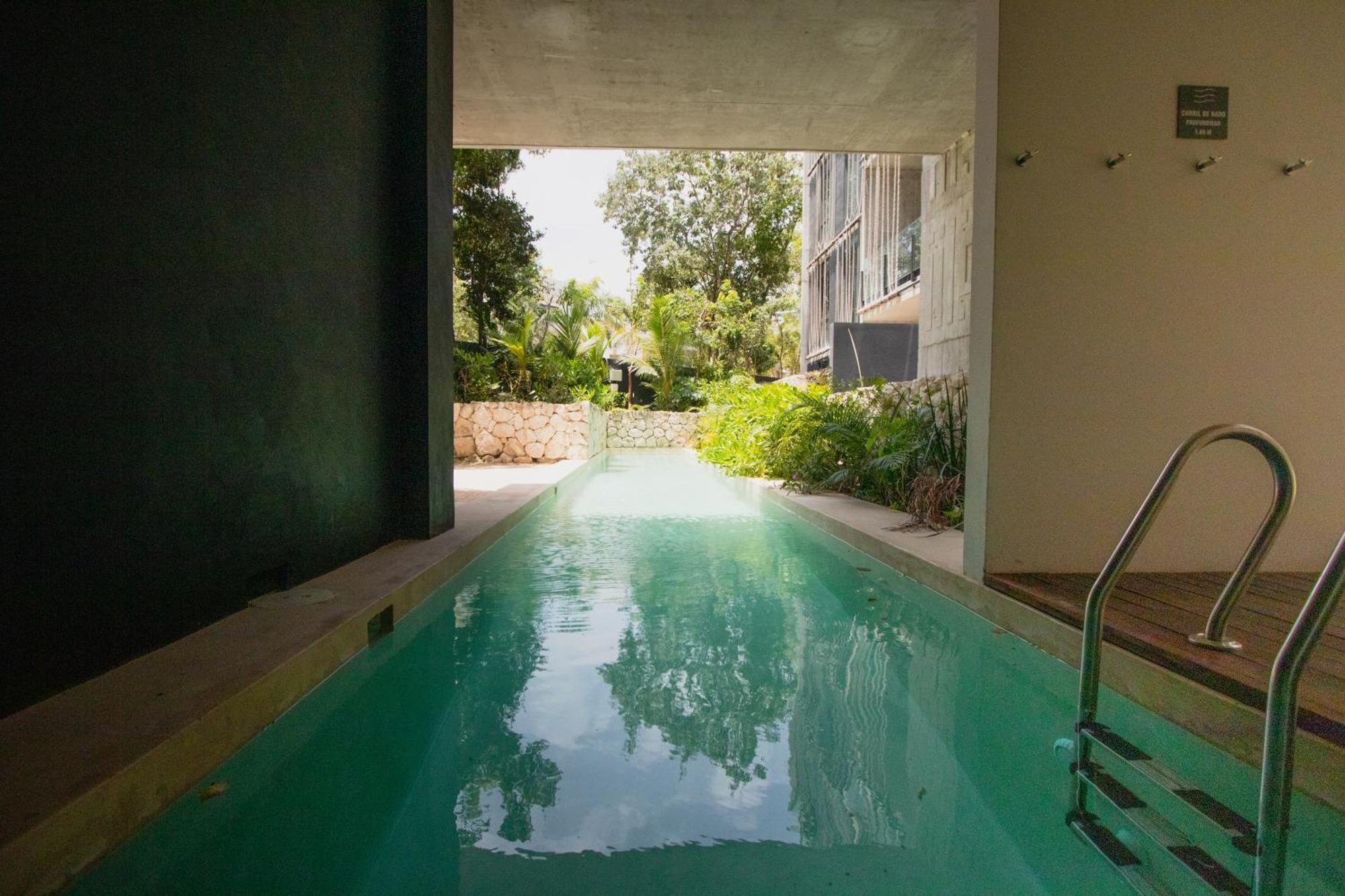 Depto De Lujo Con Plunge Pool Privada Apartment Tulum Exterior photo